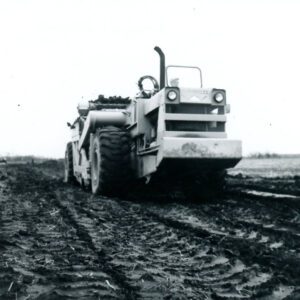 November 4, 1975 Ben Zimmerman Farm Surface Drain Being Installed