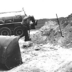November 12, 1973. Jeff Kuhn at Walter BeVier Farm