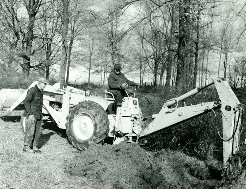 December 1, 1969
Spring development at the Roscoe Swank Farm
Photo ID#: A656