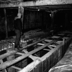 December 17, 1971. Norman Widman. Manure storage pit.