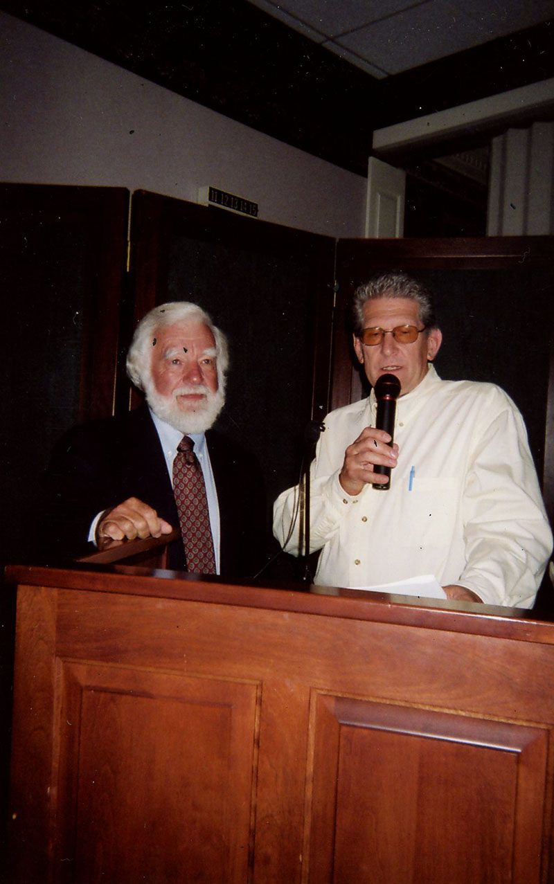 2005
Conservator of the Year, Grant Milliron
With Charles Winger, District Supervisor 
Photo ID#: RSWCD54