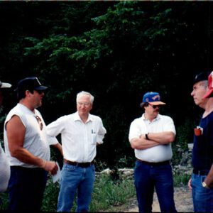 Jim Maple, John Kneglow, and Walter Berg