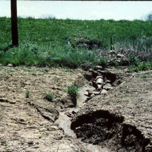 Unmanaged pond discharge